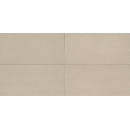 Daltile Koncrete - 12" x 24" Rectangle Floor and Wall Tile - Unpolished Visual - Sold by Carton (17.49 SF/Carton) Beige