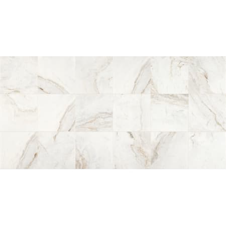 Daltile Marble - 12" x 12" Square Floor and Wall Tile - Honed Visual - Sold by Carton (10 SF/Carton) Daphne White