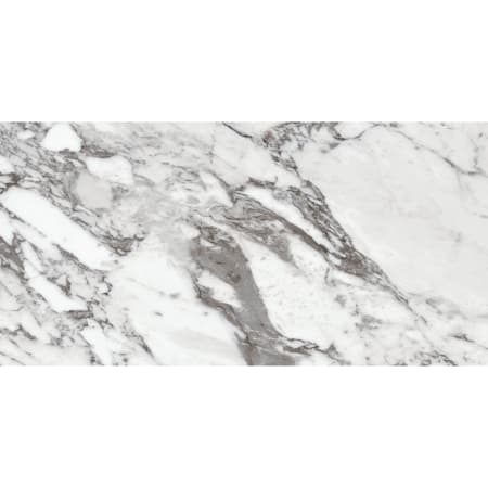 Daltile Marble Attache Lavish - 24" x 47" Rectangle Floor and Wall Tile - Satin Visual - Sold by Carton (15.26 SF/Carton) Pearl Arabesque