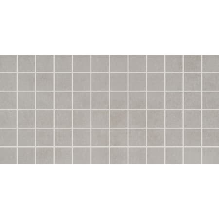 Daltile Portfolio - 2" x 2" Square Floor and Wall Tile - Unpolished Visual - Sold by Sheet (2 SF/Sheet) Dove Gray