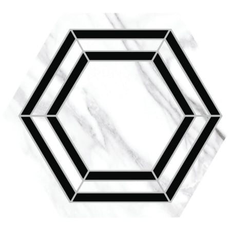 Daltile Perpetuo - 8" Hexagon Floor and Wall Tile - Matte Visual - Sold by Carton (9.27 SF/Carton) BRIDAL