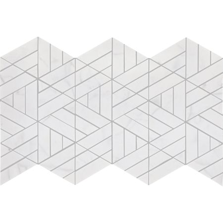 Daltile Sample Only of PTTRIFCTAMSPL Saran White