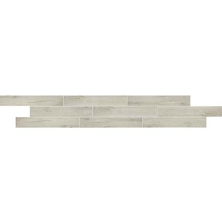 Daltile Sleigh Creek - 6" x 36" Solid Floor and Wall Tile - Matte Visual - Sold by Carton (13.05 SF/Carton) Cabriolet