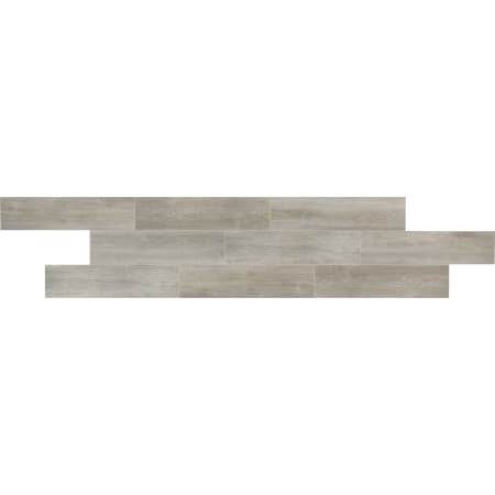 Daltile Trellis Oak - 9" x 36" Rectangle Floor and Wall Tile - Unpolished Visual - Sold by Carton (13.02 SF/Carton) Smoke