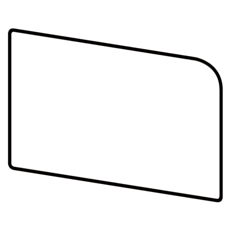 Daltile Color Wheel Classic - 6" x 3" Matte Ceramic Bullnose Matte Almond