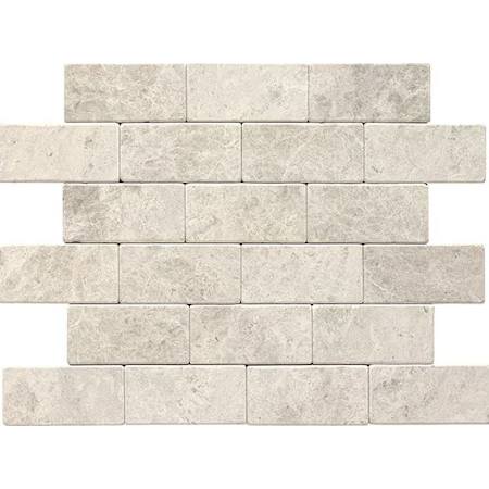 Daltile 12"x 24" Rectangle Limestone Tile - Sold by Carton (6 SF/Carton) Arctic Gray
