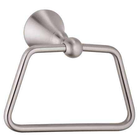 Brushed Nickel Towel Ring