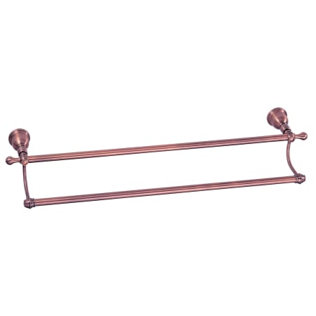 Antique Copper Double Towel Bar