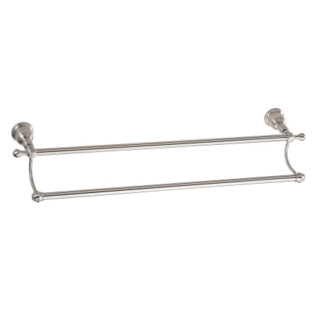 Brushed Nickel Double Towel Bar