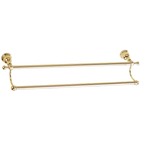 Polished Brass Double Towel Bar