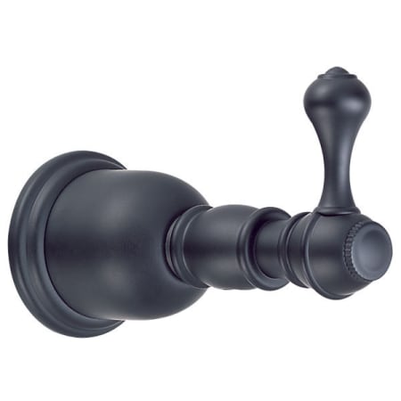 Satin Black Robe Hook