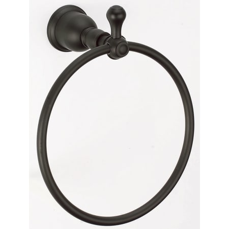 Satin Black Towel Ring