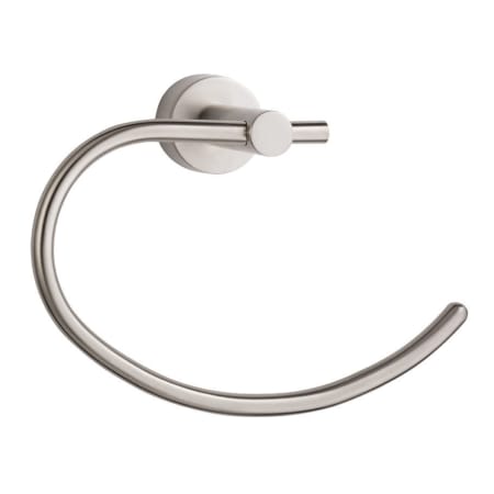 Brushed Nickel Towel Ring