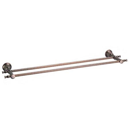 Brushed Nickel Double Towel Bar