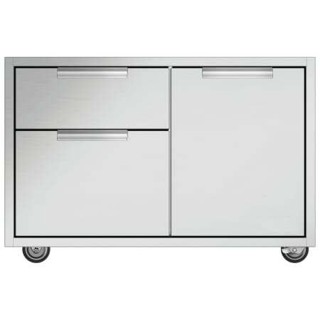 DCS Appliances Series 9 36" Grill Cart with Three Drawers Brushed Stainless Steel