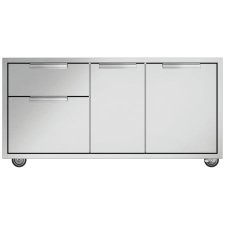 DCS Appliances Series 9 48" Grill Cart with Four Drawers Brushed Stainless Steel