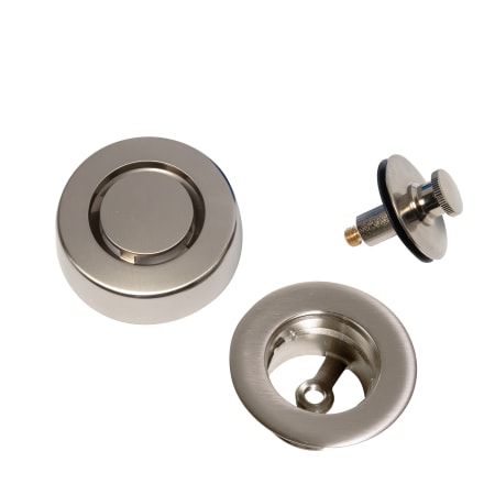Dearborn True Blue 1-1/2" Tub Drain Kit - with Overflow Brushed Nickel