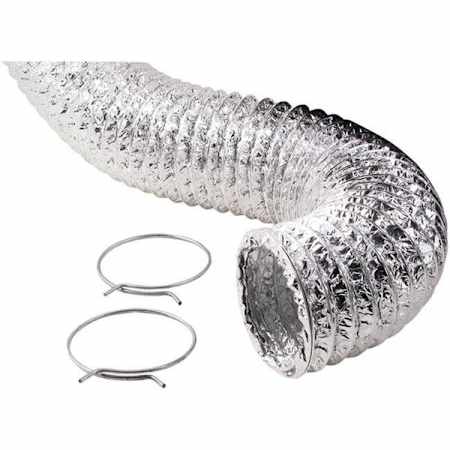 Deflecto Aluminum Duct Kit Aluminum