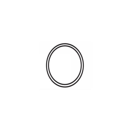 Delaney 3 Inch Knob Protector Plate White