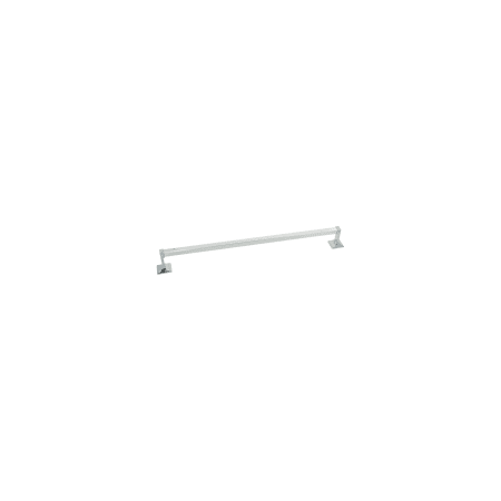 Delaney 300 Series 3/4 Inch Square Towel Bar (Post Only) Polished Chrome