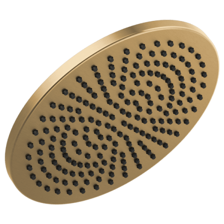 Delta Universal Showering 11-3/4" Round 2.5 GPM Single Function Rain Shower Head with Touch Clean Technology Champagne Bronze