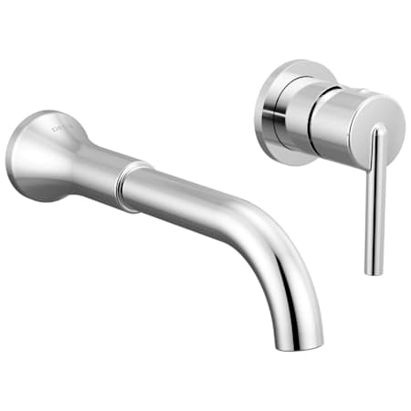 Delta Trinsic 1.2 GPM Wall Mounted Bathroom Faucet - Less Drain Assembly and Rough-In Valve Chrome