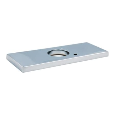 Delta 4" Rectangular Plate Assembly Chrome