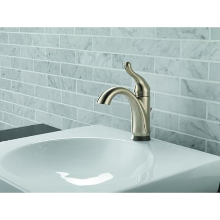 Delta-15960T-DST-Installed Faucet in Brilliance Stainless
