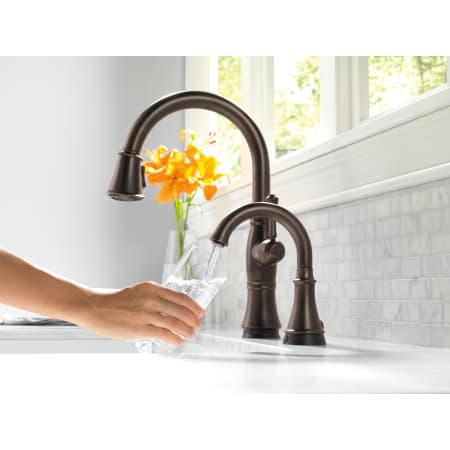 Delta-1914T-Running Faucet in Venetian Bronze