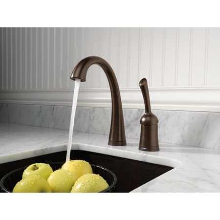 Delta-1980T-Running Faucet in Venetian Bronze