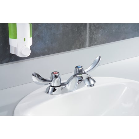 Delta-21C242-Installed Faucet in Chrome