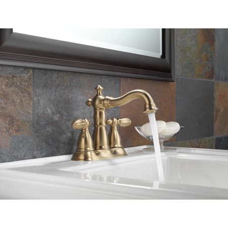 Delta-2555-MPU-DST-Running Faucet in Champagne Bronze