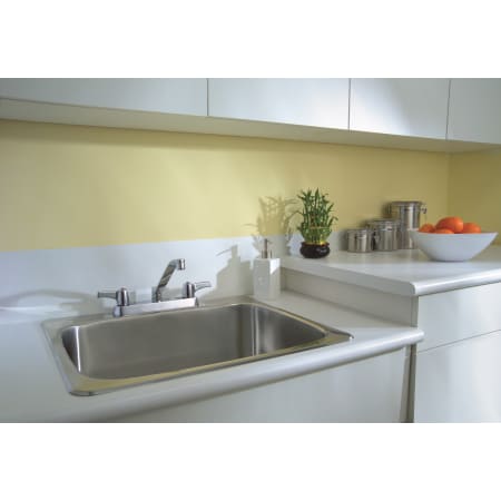 Delta-26C3123-Installed Faucet in Chrome