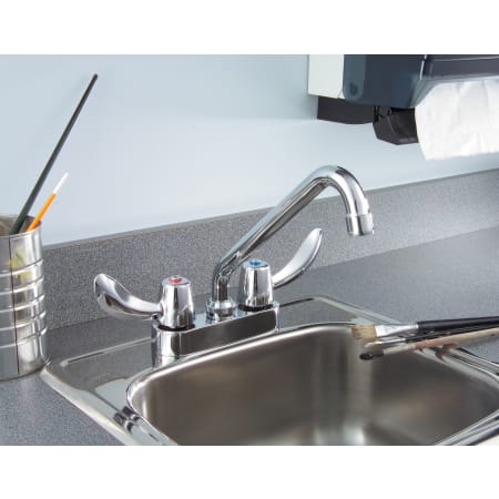 Delta-27C4242-Installed Faucet in Chrome