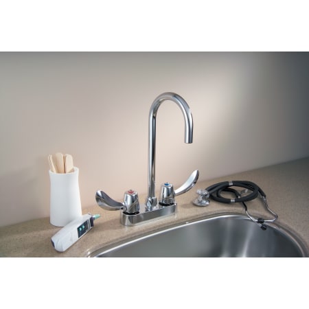 Delta-27C4822-Installed Faucet in Chrome