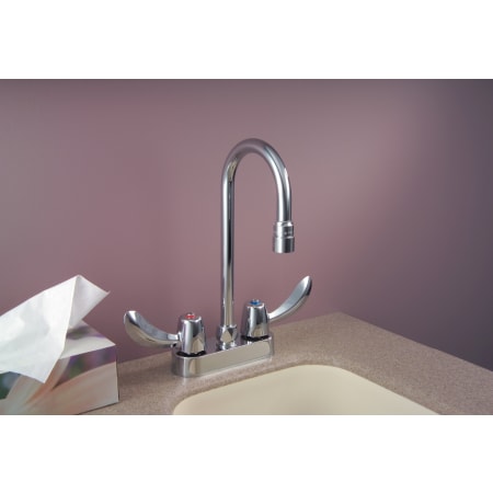 Delta-27C4842-Installed Faucet in Chrome