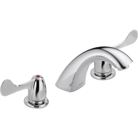 Delta Commercial Widespread Bathroom Faucet Chrome