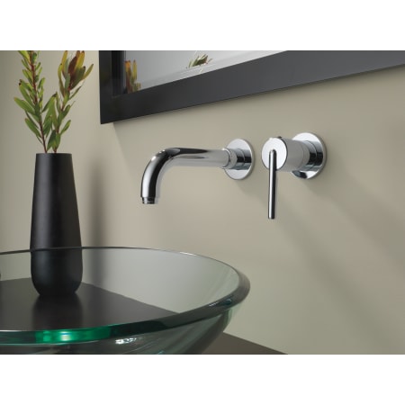 Delta-3559LF-Installed Faucet in Chrome