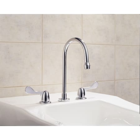 Delta-3579LF-WFHDF-Installed Faucet in Chrome