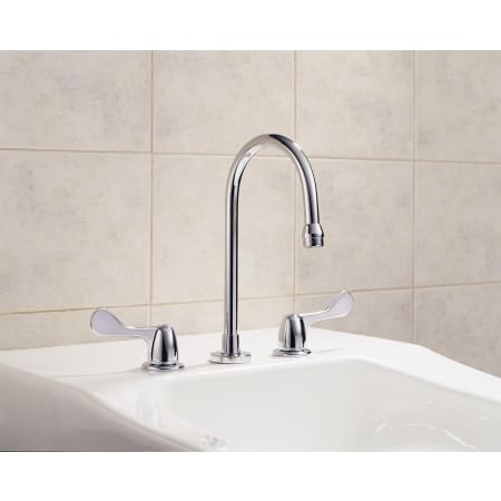 Delta-3579LF-WFLGHDF-Installed Faucet in Chrome