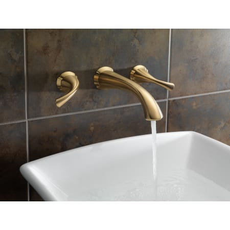 Delta-3592LF-WL-Running Faucet in Champagne Bronze