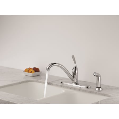 Delta-400-DST-Running Faucet in Chrome