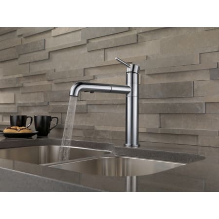 Delta-4159-DST-Running Faucet in Arctic Stainless