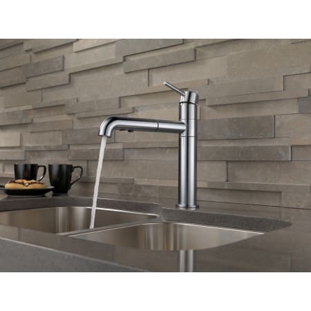 Delta-4159-DST-Running Faucet in Arctic Stainless