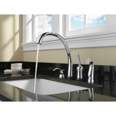 Delta-4380T-dst-Running Faucet in Chrome