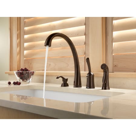 Delta-4380T-dst-Running Faucet in Venetian Bronze