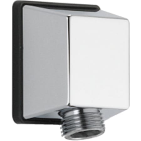 Delta Square Wall Supply Elbow for Hand Shower Hose Connection Lumicoat Chrome