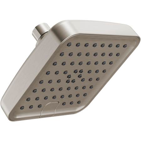 Delta Universal Showering 1.75 GPM Multi Function Rain Shower Head - Limited Lifetime Warranty Brilliance Stainless