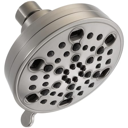 Delta 2.0 GPM Universal 4-1/4" Wide Multi Function Shower Head with H2Okinetic Technology - Limited Lifetime Warranty Brilliance Stainless