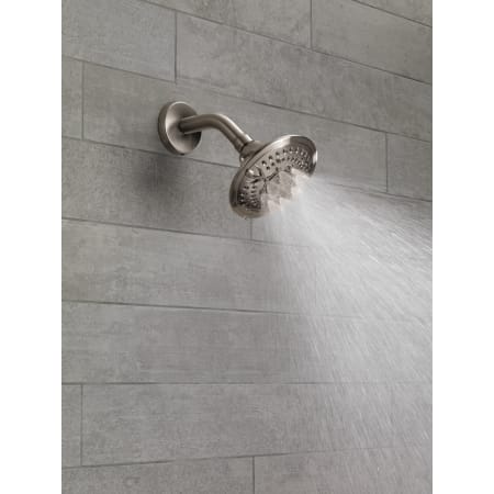 Delta-52683-Running Shower Head in Brilliance Stainless